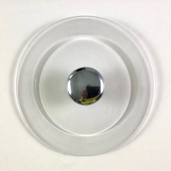 MCM-like new -black vinyl and clear plastic ice bucket - Picture 7 of 8